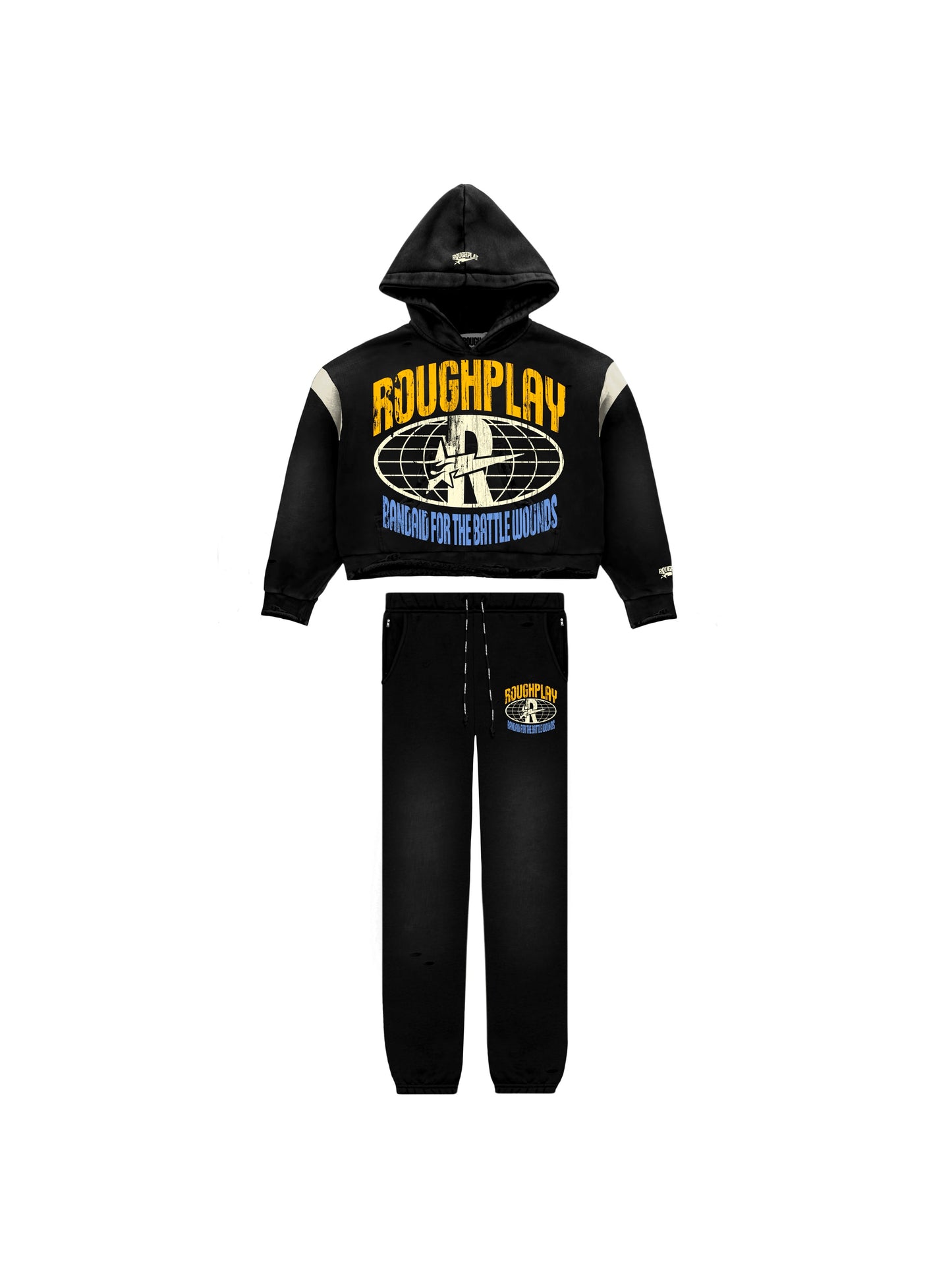 RoughPlay Sweatsuit (BLK/YELLOW)